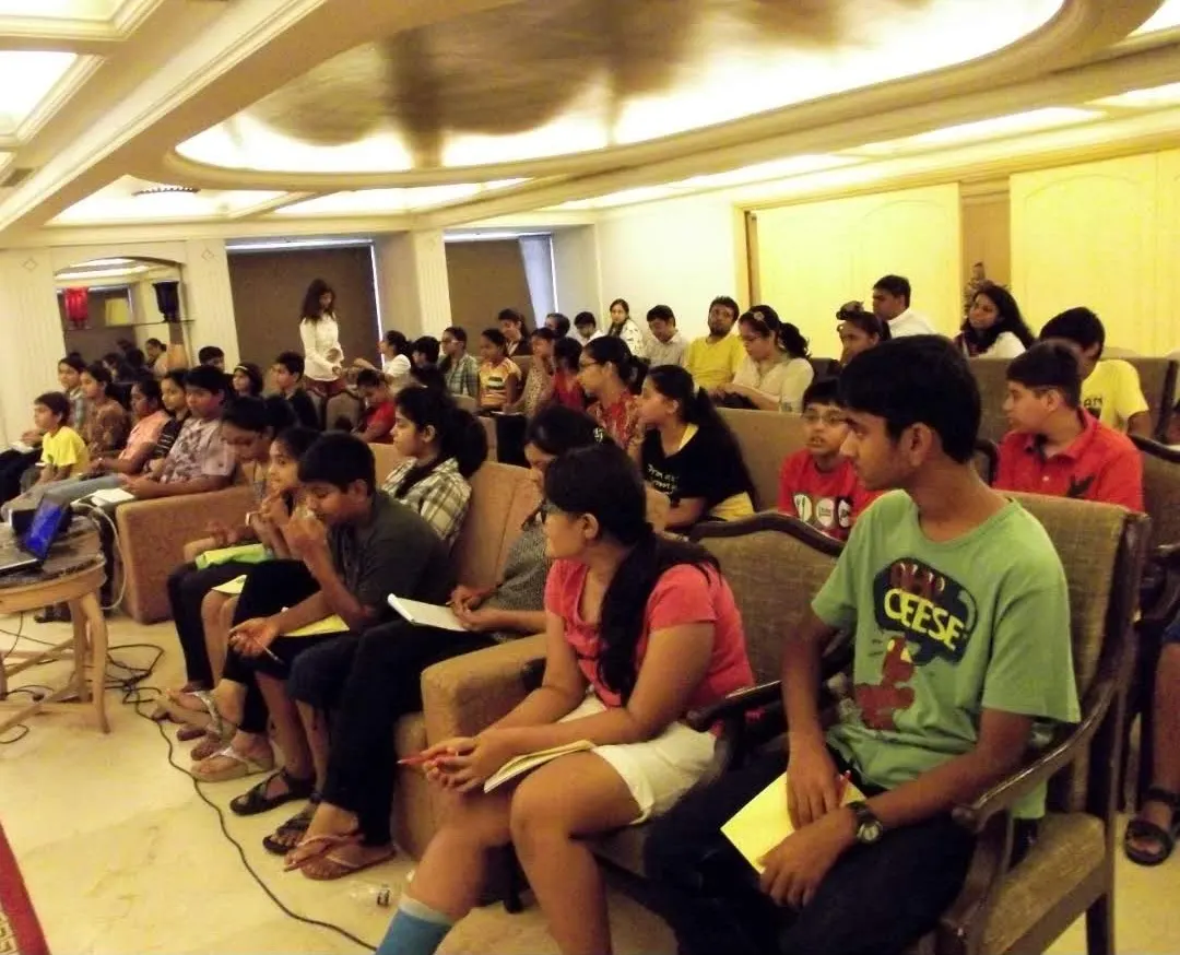 Teenagers at a youth life skills programme